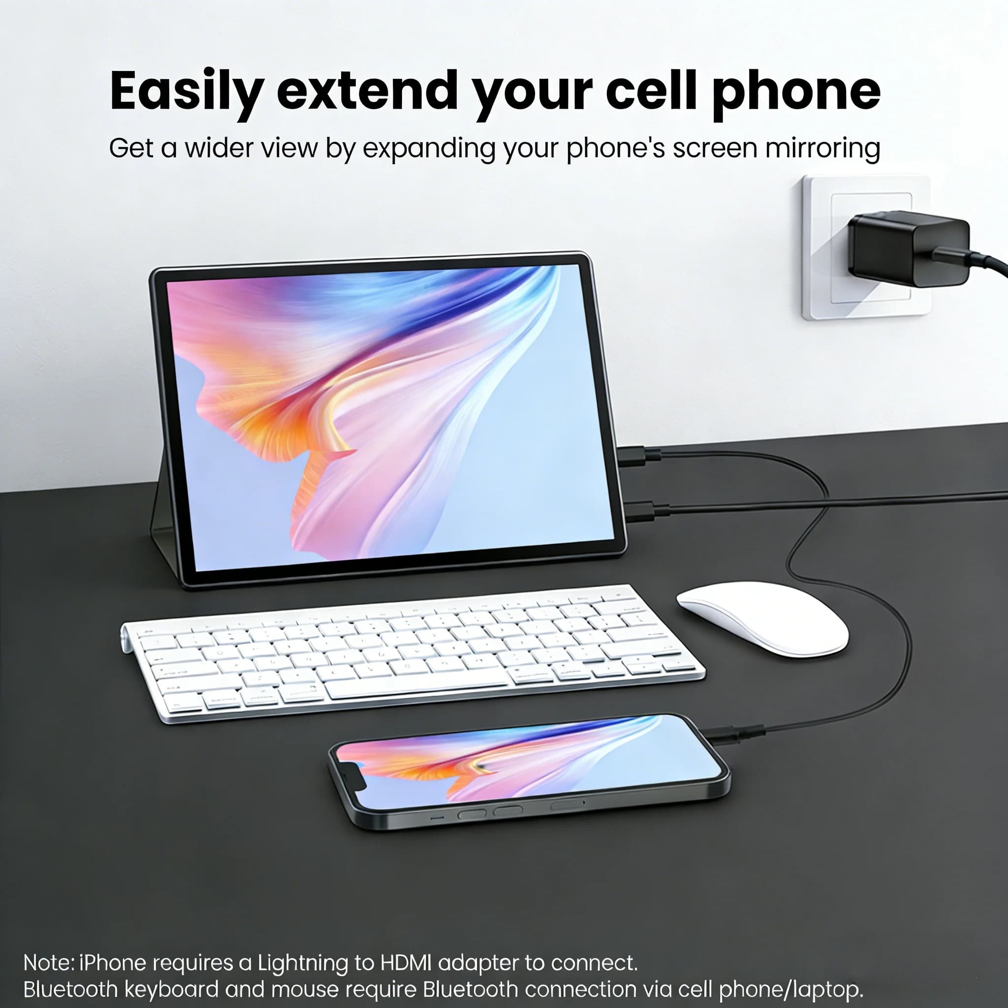 10.5'' FHD Portable Display Monitor - Ideal Choice for Work & Gaming - image 4