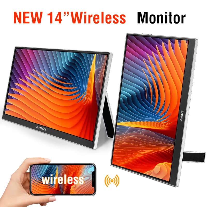 Wireless Projection Monitor - Portable Display for Laptop & Phone - image 2