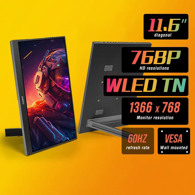 11.6 Inch Portable Monitor - Ideal Secondary Display - image 2
