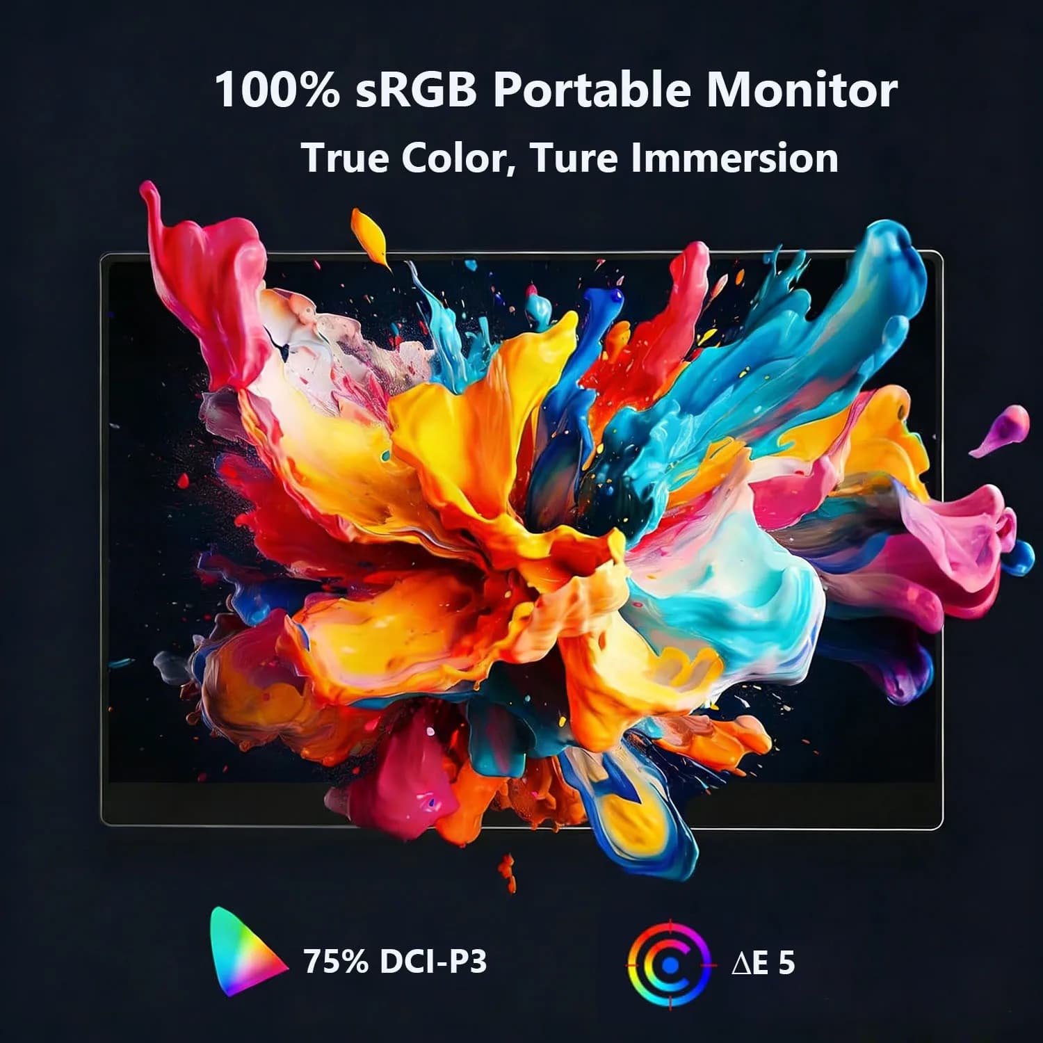 Portable Touch Screen Monitor - 13.3'' IPS Display - image 3