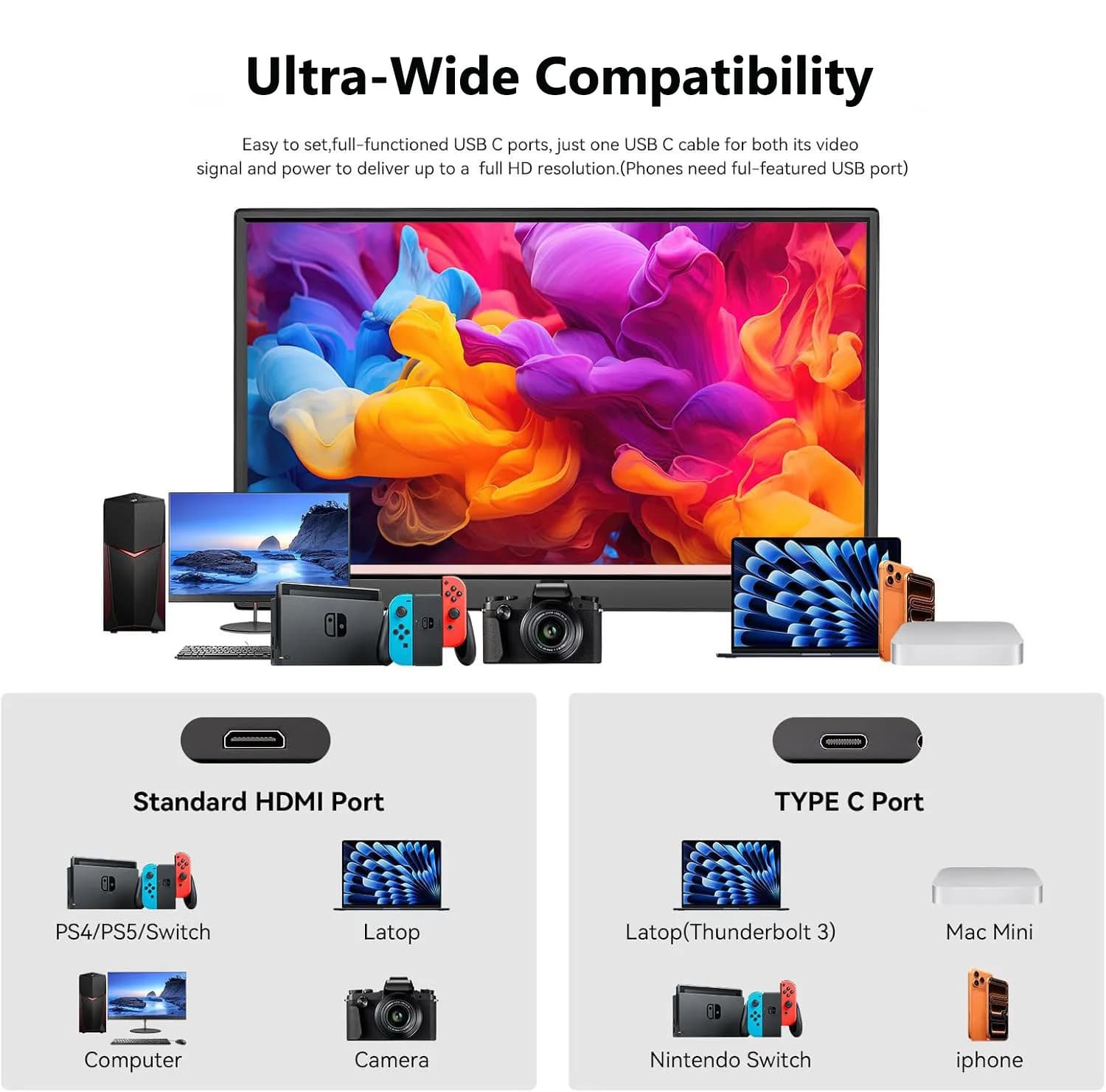 14.2 Inch Portable Touch Monitor – 2.5K QHD Display - image 5