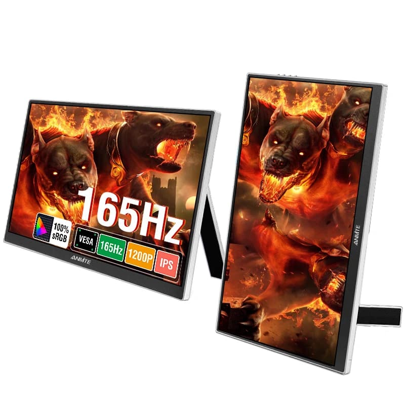 Portable Gaming Monitor 16-Inch - 165Hz for Console & PC