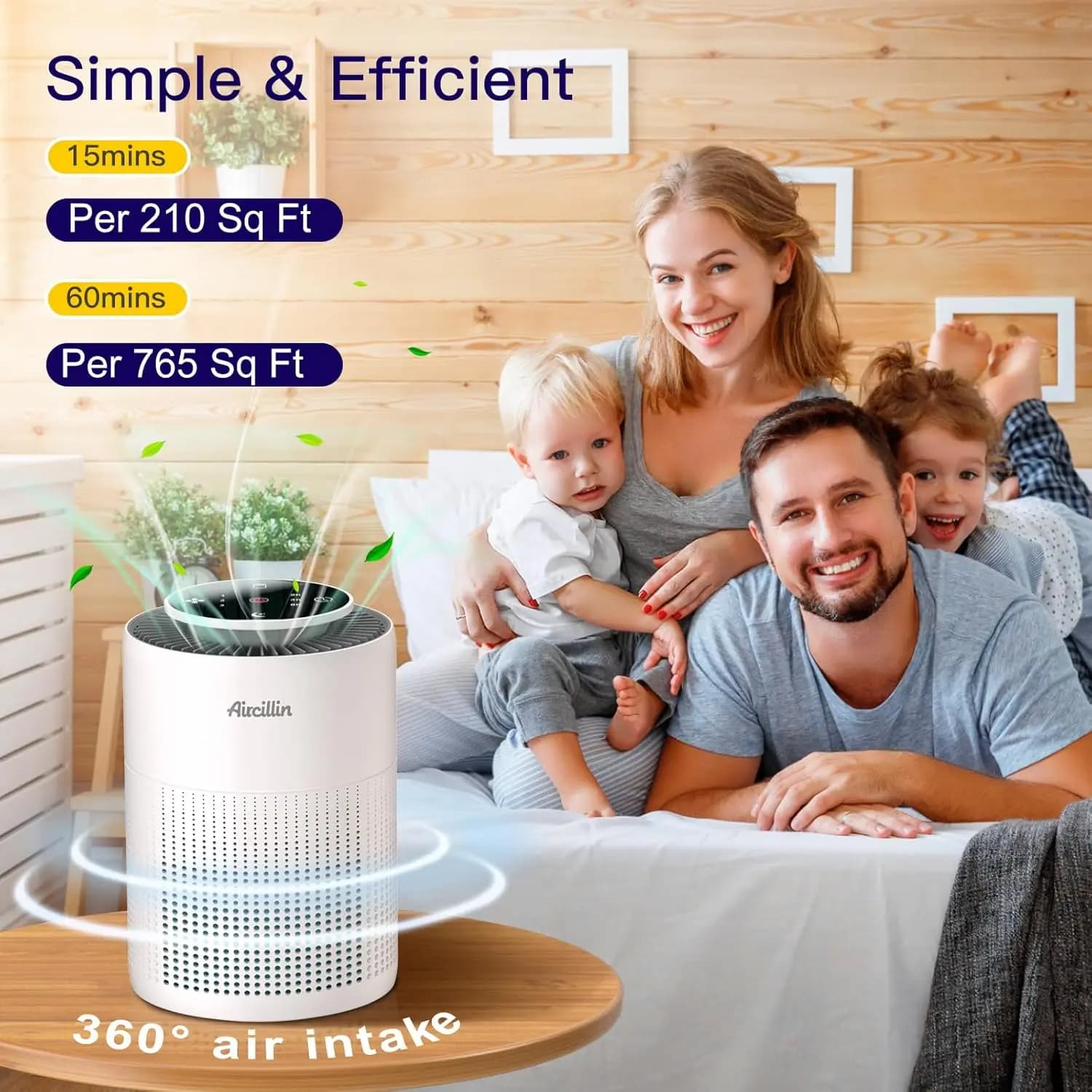 2 Pack H13 True HEPA Air Purifiers for Home - image 3