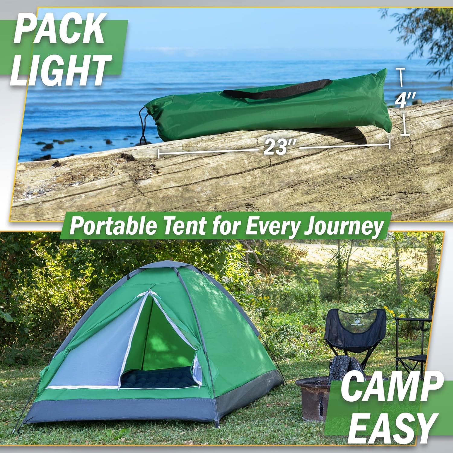 Lightweight 2-Person Tent for Outdoor Adventures - image 5