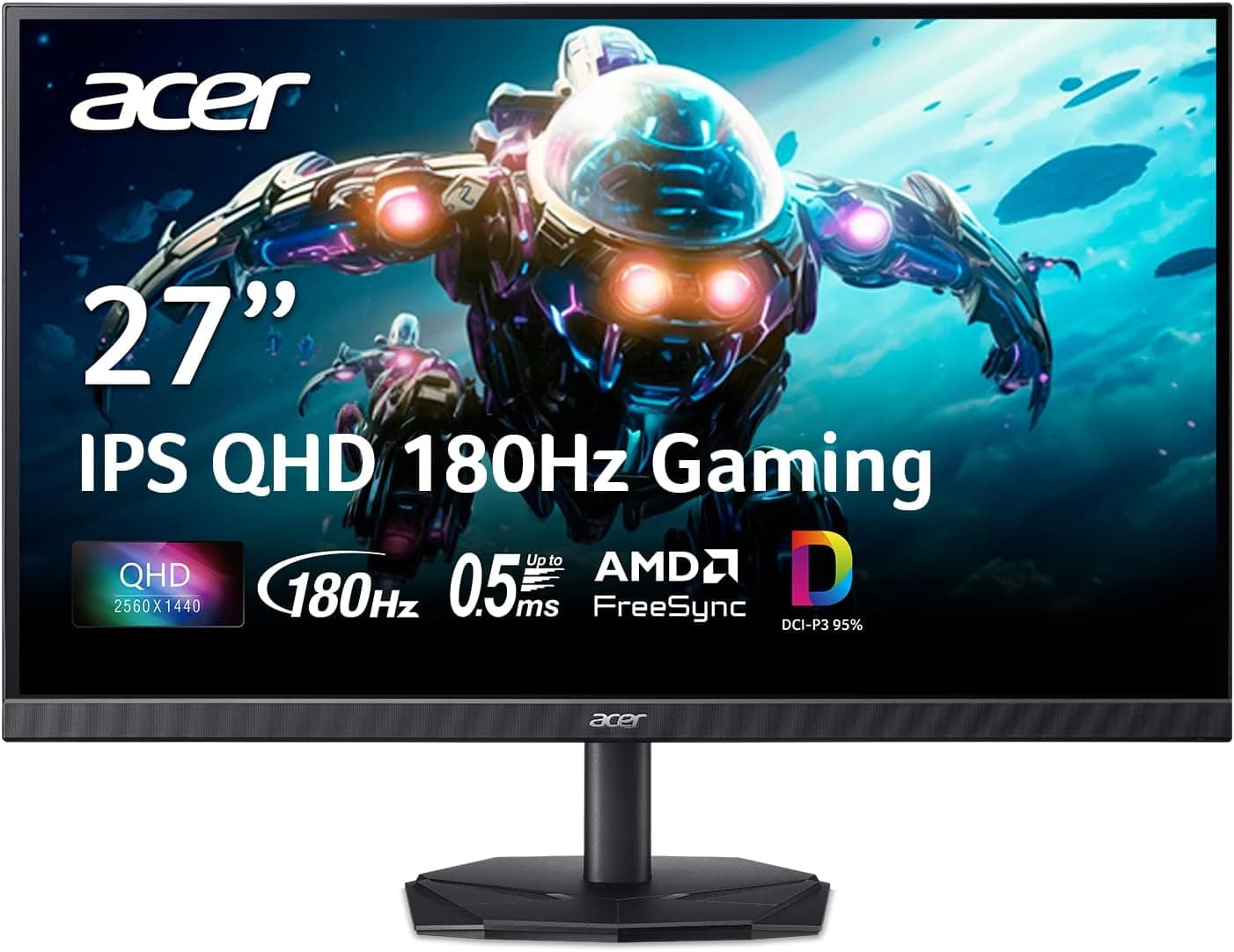 Acer Nitro 27'' QHD Gaming Monitor with Stunning Clarity