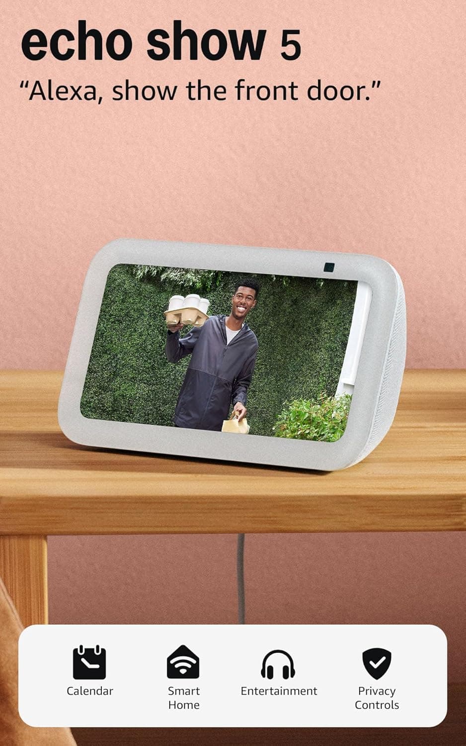 Amazon Echo Show 5: Compact Smart Display with Alexa