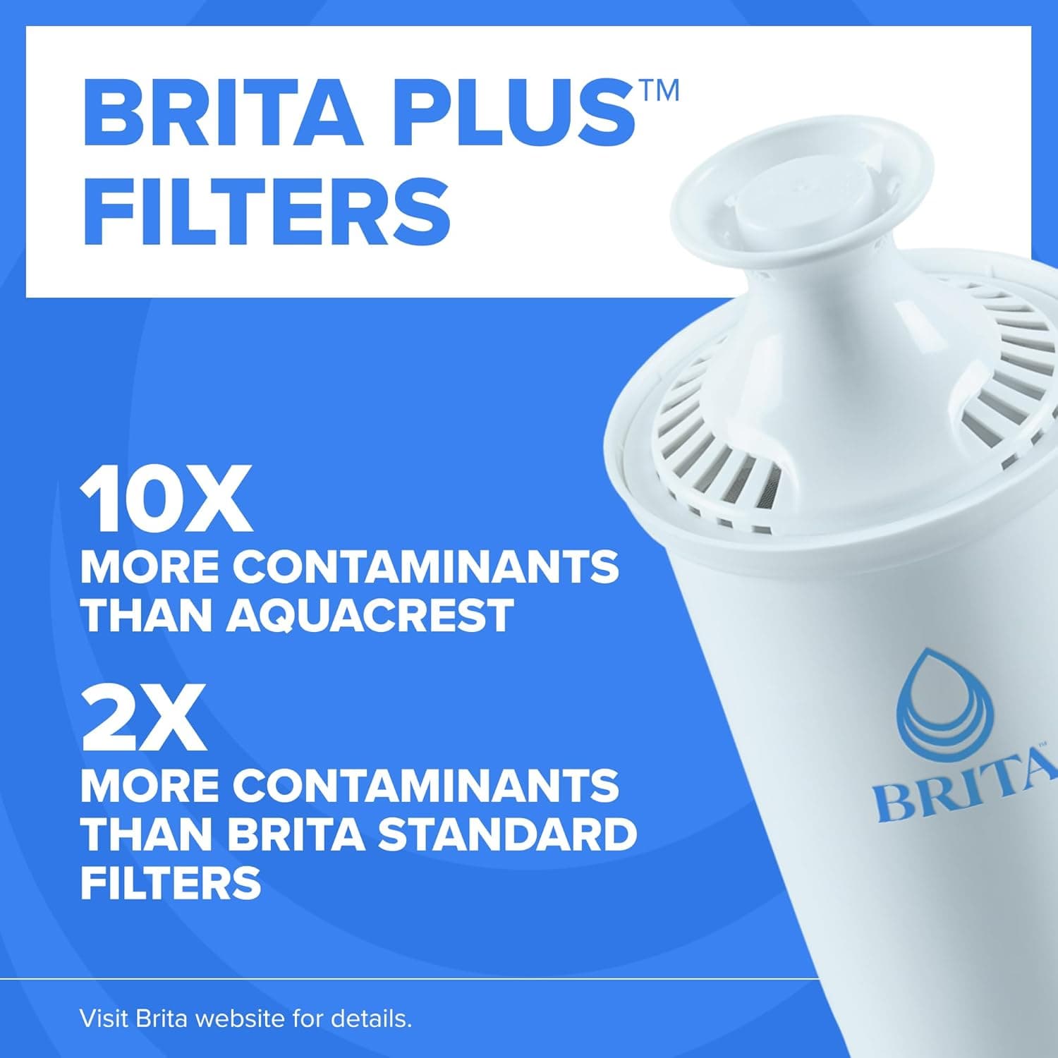 Brita 10-Cup Water Filter Pitcher – Everyday Essential - image 2