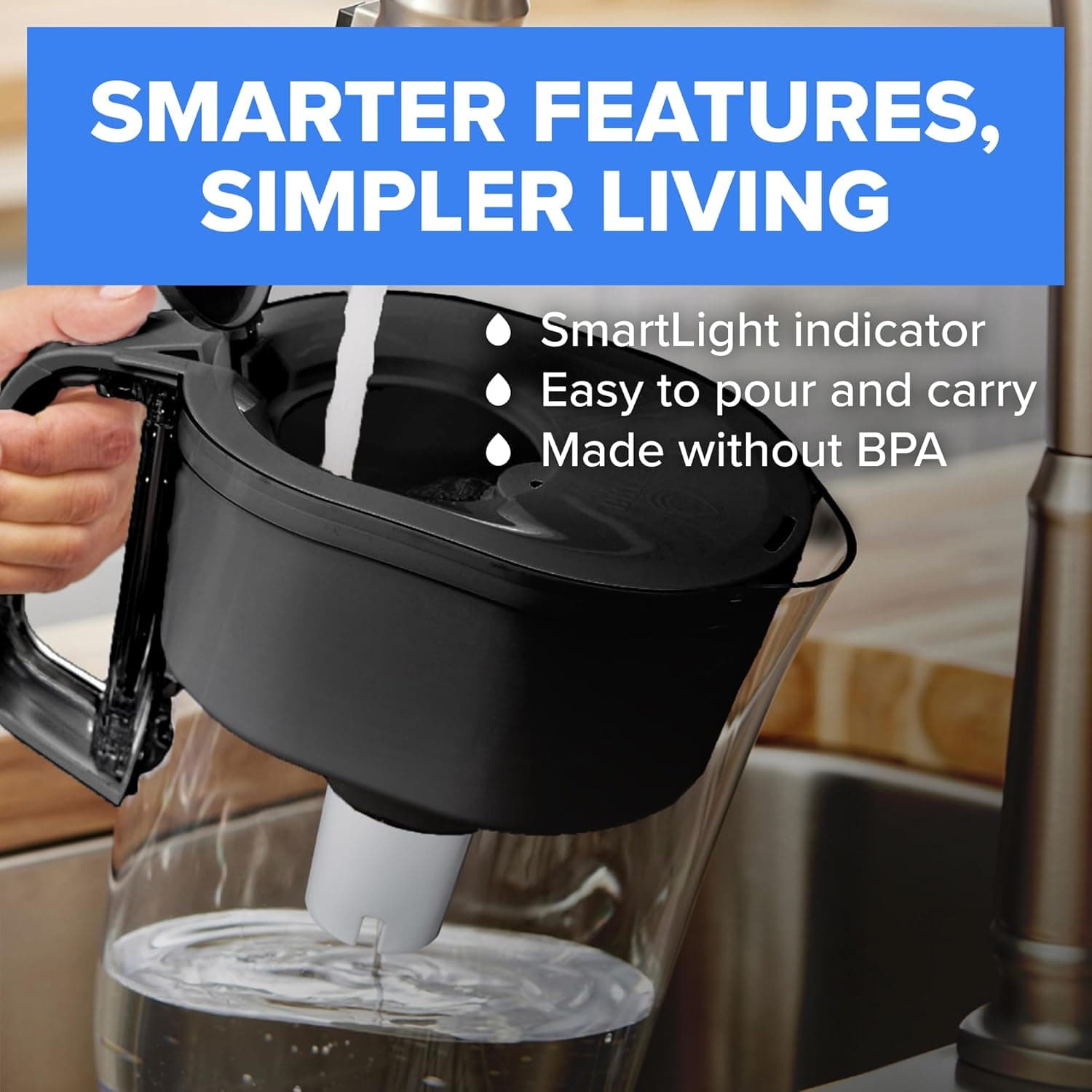 Brita 10-Cup Water Filter Pitcher – Everyday Essential - image 5