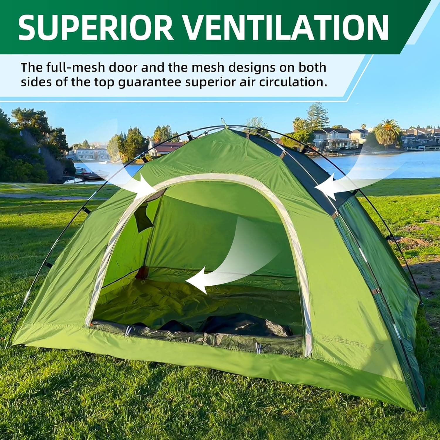 Compact and Waterproof Camping Tent for Two by Clostnature - image 3