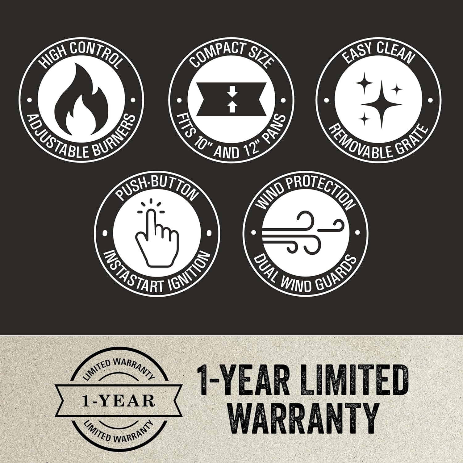 Coleman Triton+ 2-Burner Portable Propane Camping Stove - image 4