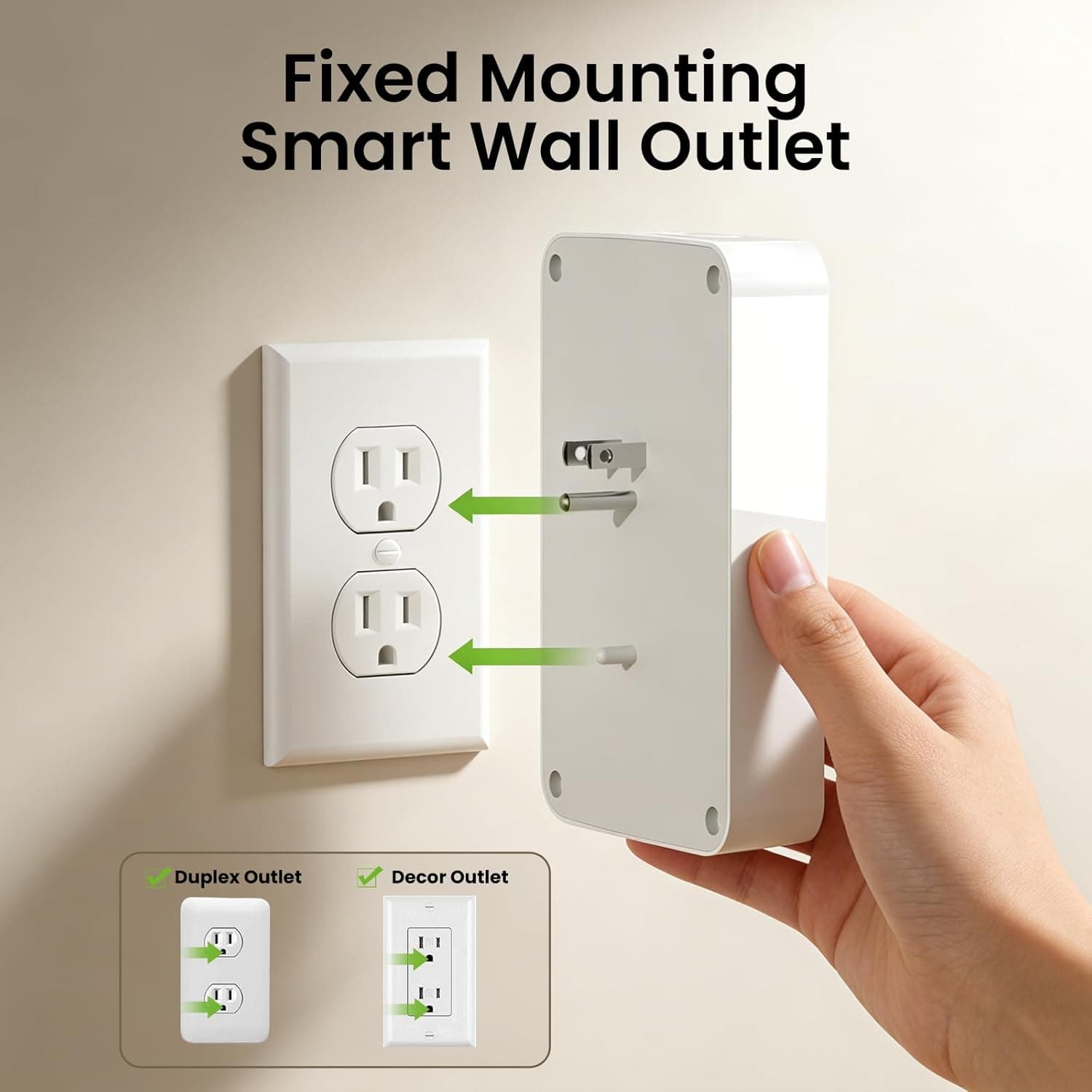 GHome Smart Plug Outlet Extender with USB Ports - image 5