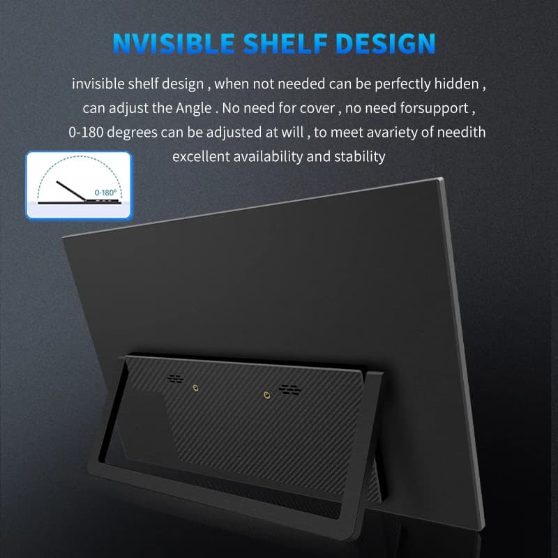 HGFRTEE Portable Monitor - 15.6 inch FHD-IPS Display - image 4