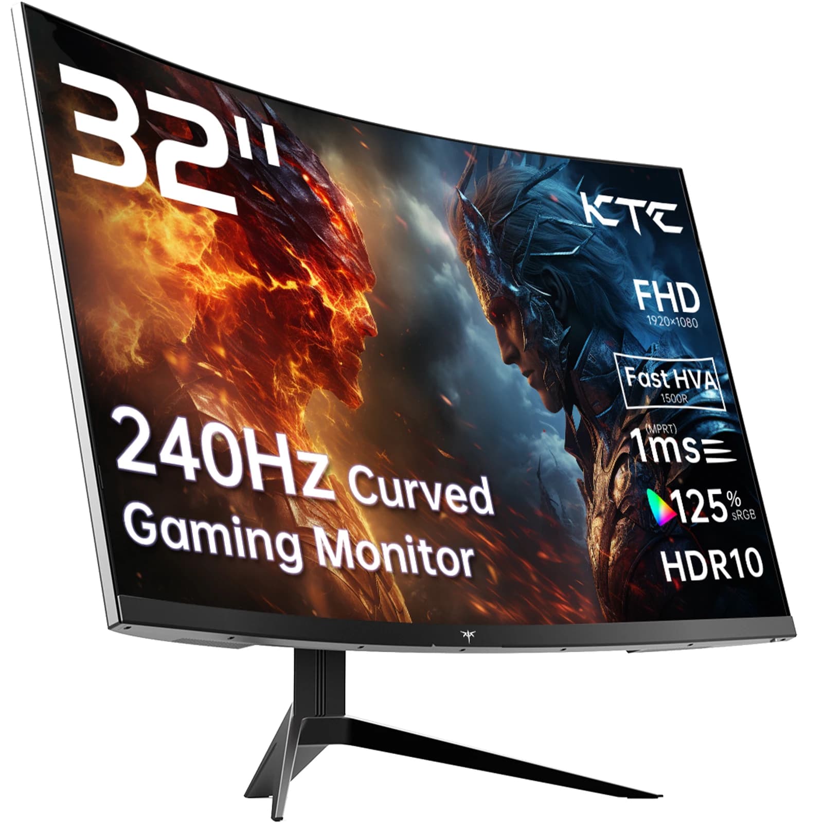 KTC 32 inch Curved Gaming Monitor - High Refresh Rate