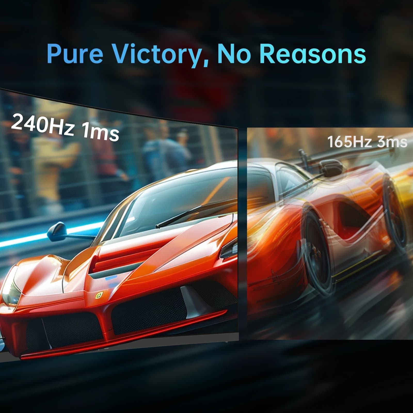 KTC 32 inch Curved Gaming Monitor - High Refresh Rate - image 3