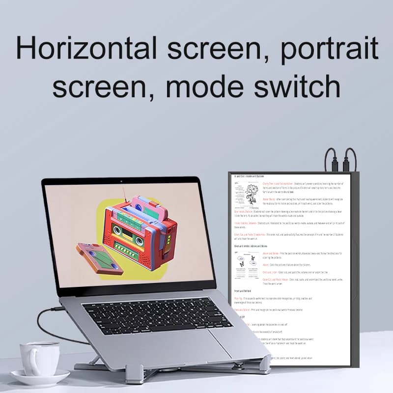 LANLIPU 16inch Portable Monitor - Game Display for All Devices - image 4