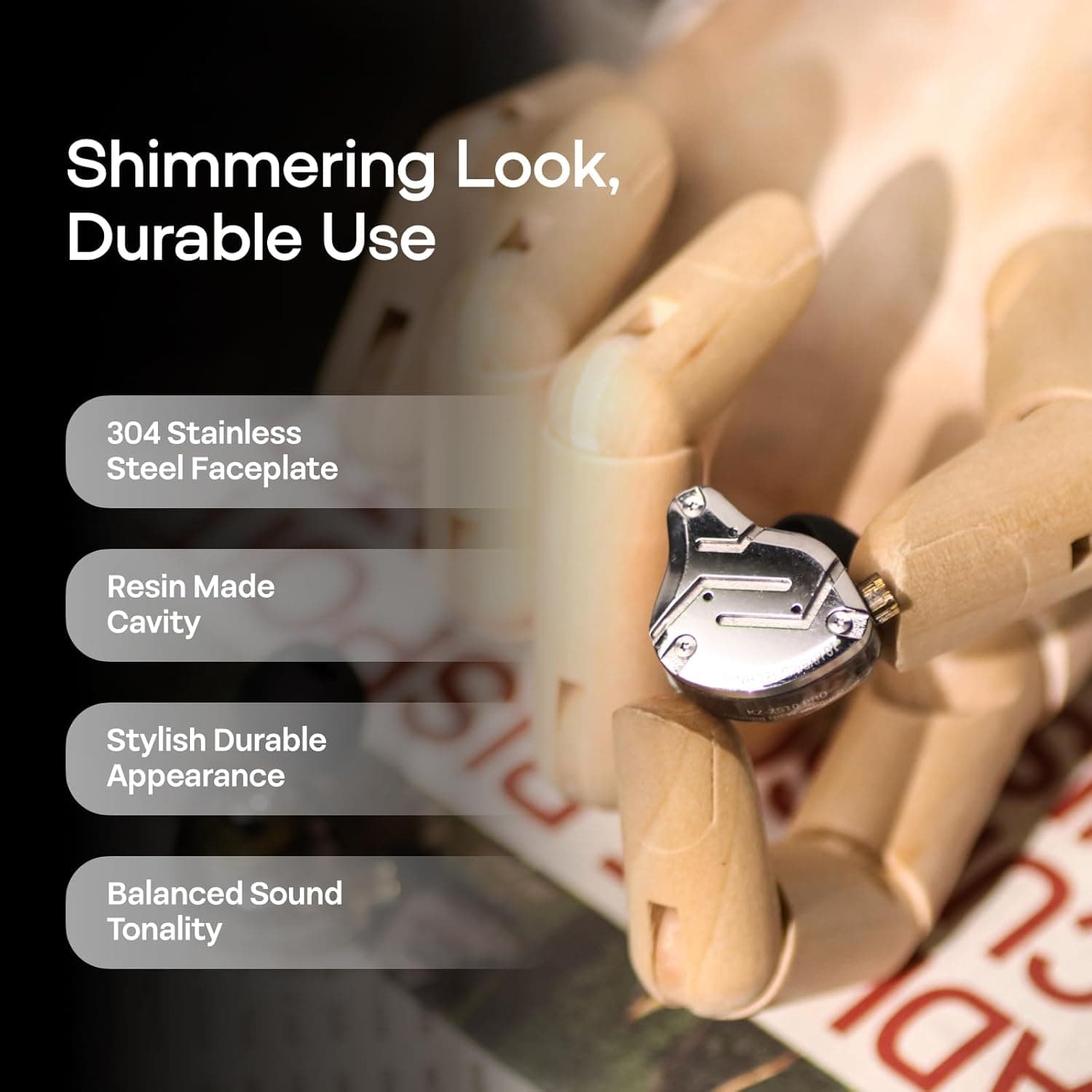 Linsoul KZ ZS10 Pro: HiFi 5 Driver Hybrid IEM Earbuds - image 3