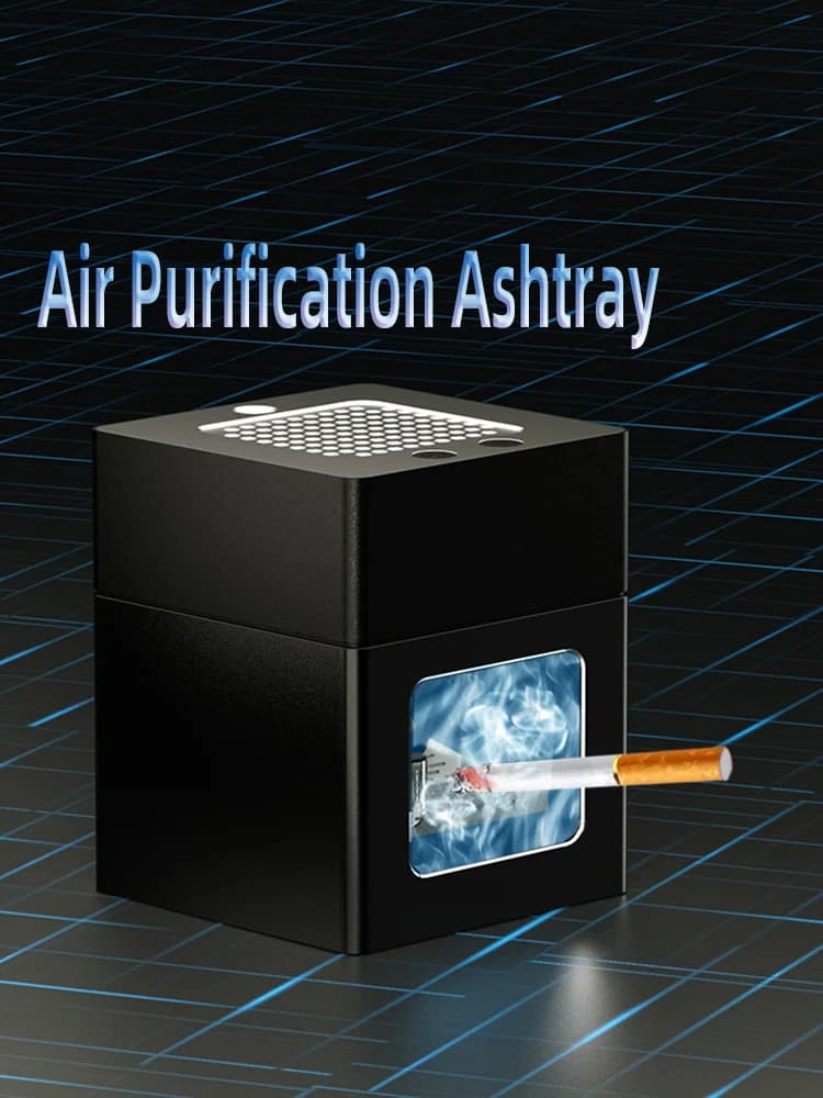 LONHOMON Air Purifier Ashtray - Odor Eliminator