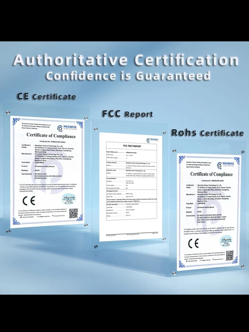 LONHOMON Air Purifier Ashtray - Odor Eliminator - image 4