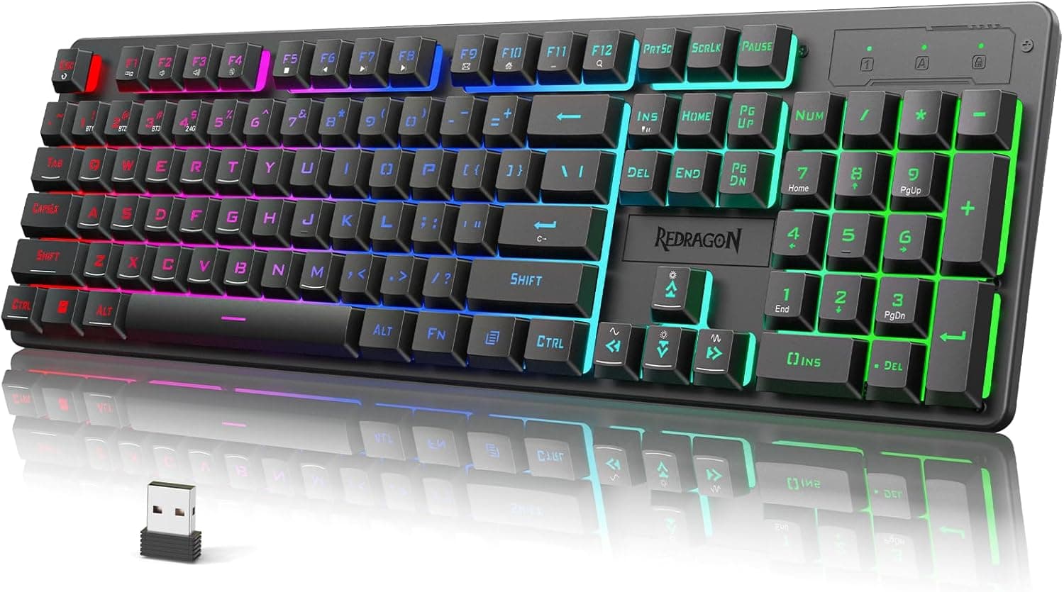 Redragon K521KS: Versatile Wireless Mechanical Gaming Keyboard