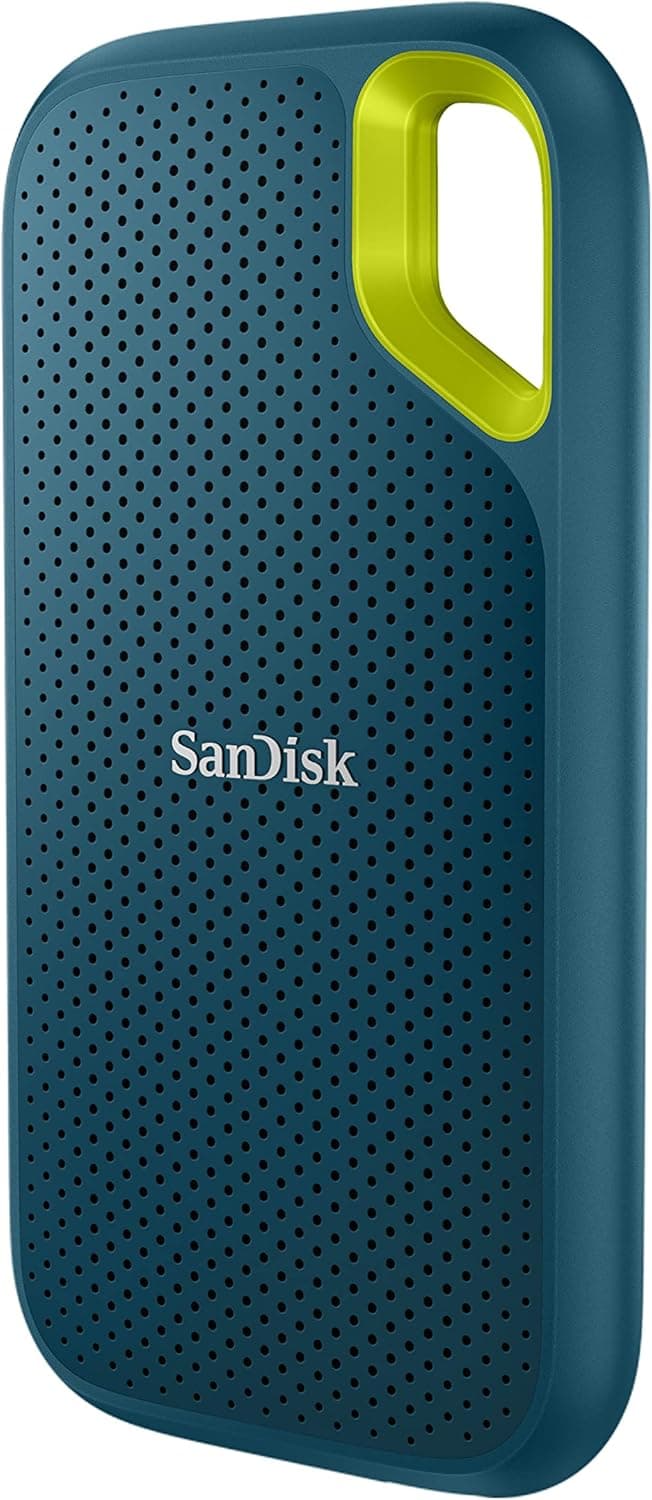 SANDISK 1TB Extreme Portable SSD - High-Speed & Durable Storage