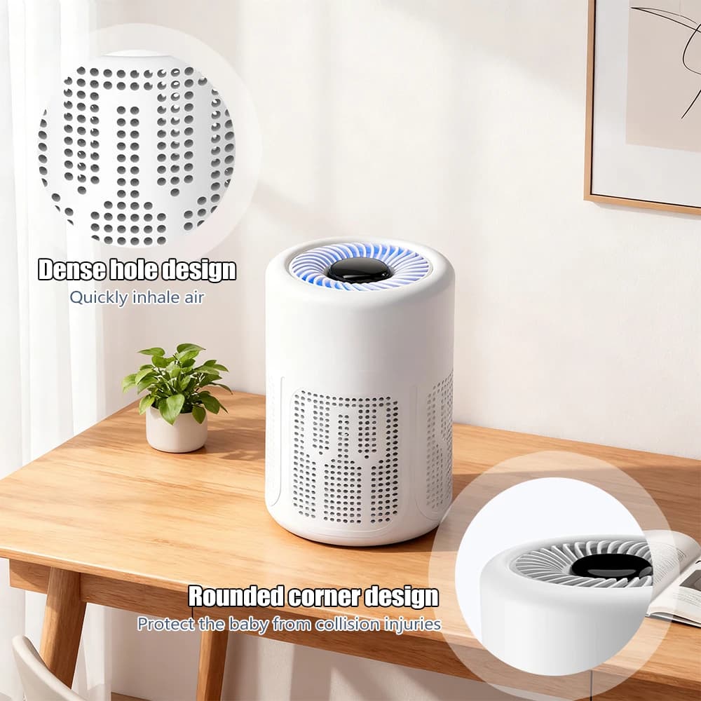USB Air Purifier with HEPA Filter | Effective Home Air Cleaner - image 2
