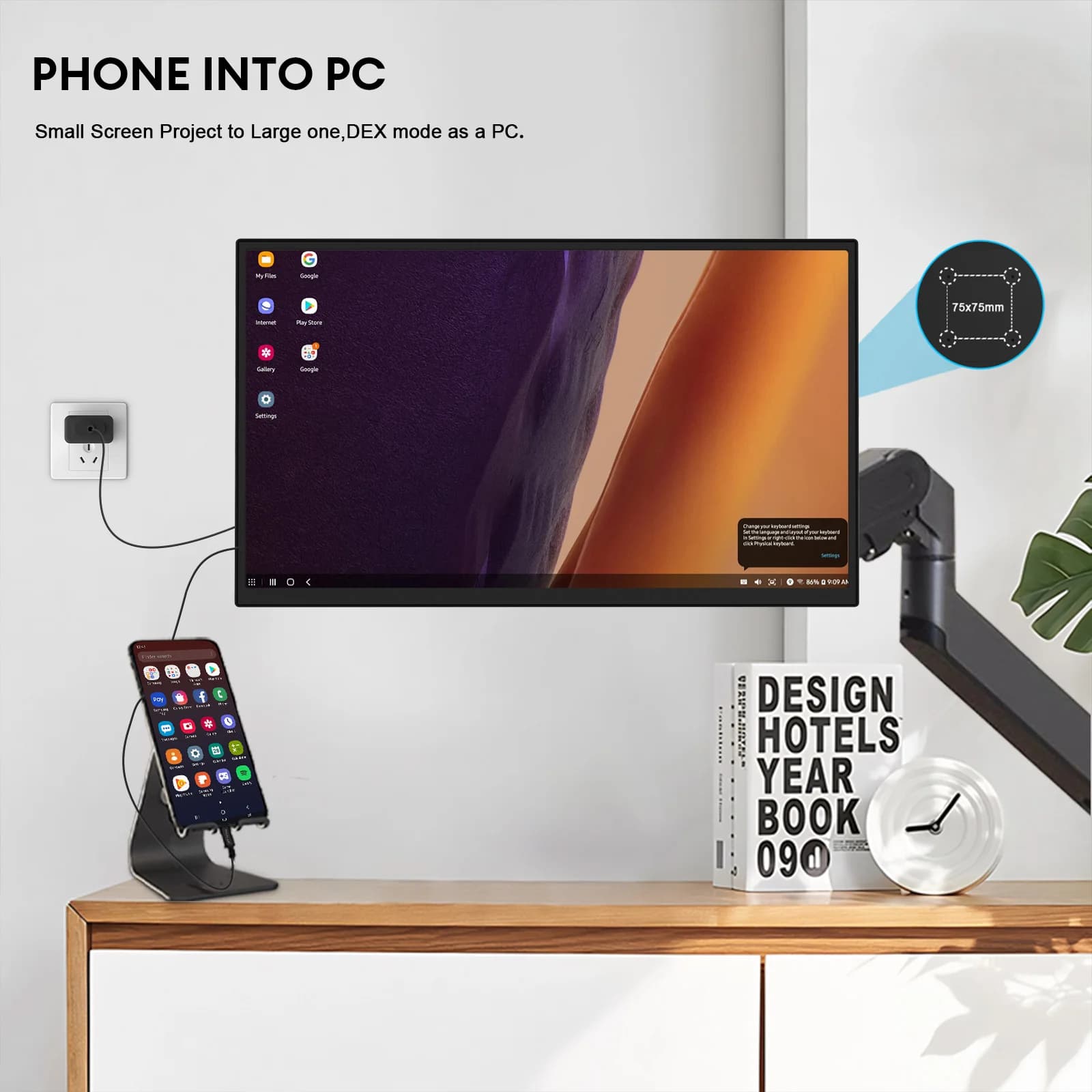 ZEUSLAP Portable Gaming Monitor - 18.5 Inch Full HD - image 4