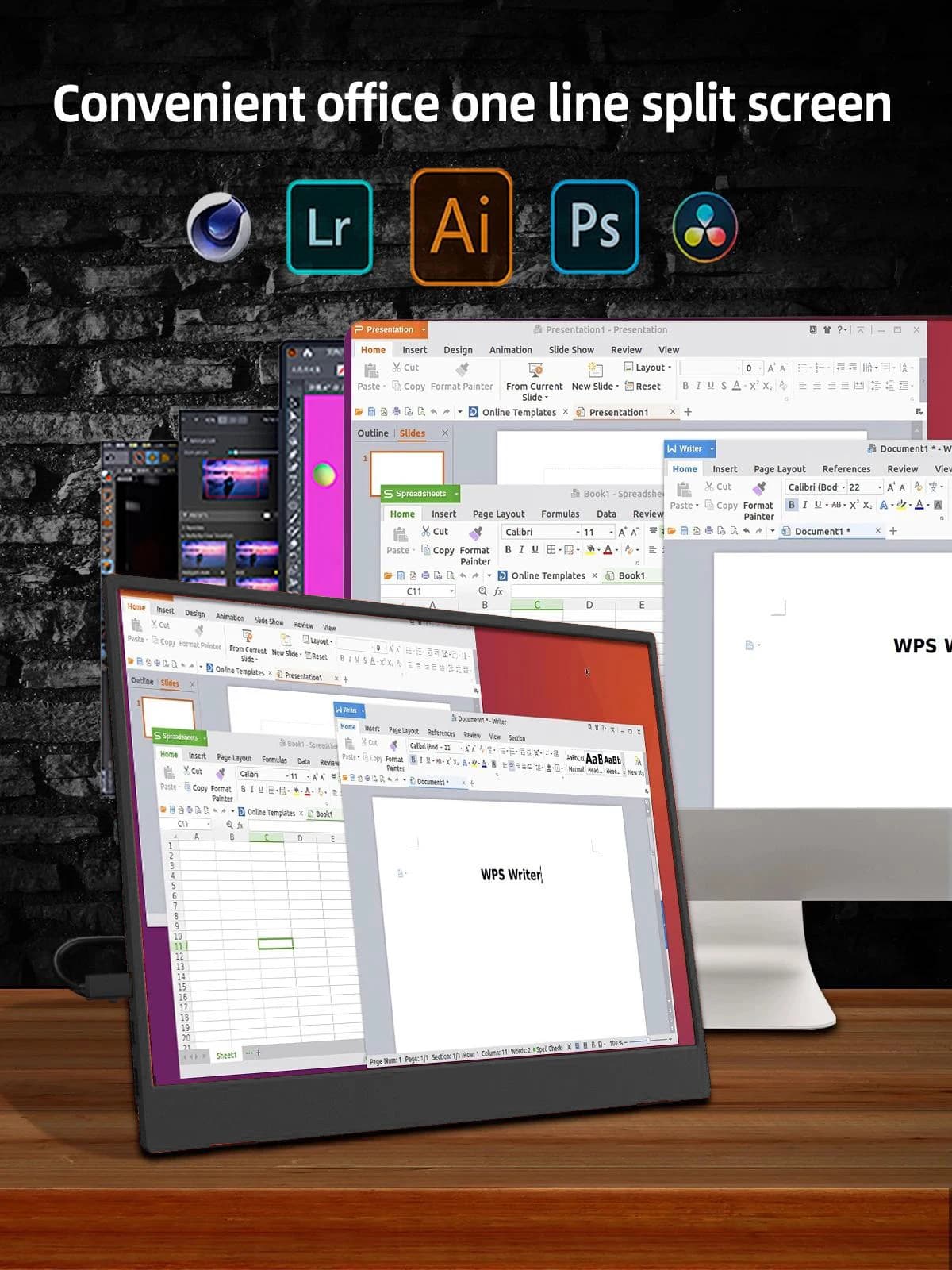 ZSUS 15.6-Inch Portable Monitor for Gaming and Work - image 5